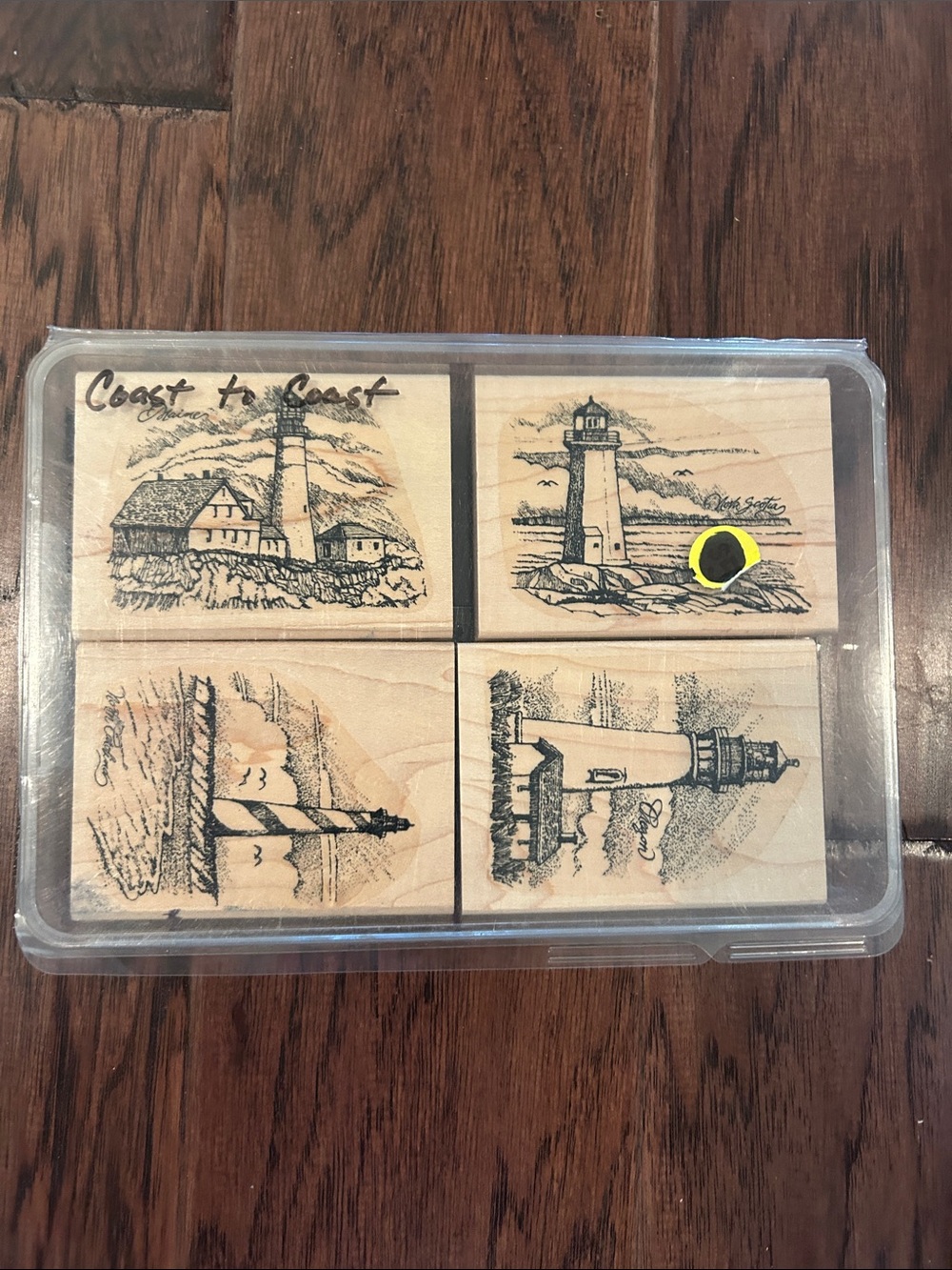 Stampin’ Up! Coast to Coast Lighthouse Rubber Stamp Set of 4 Stamps